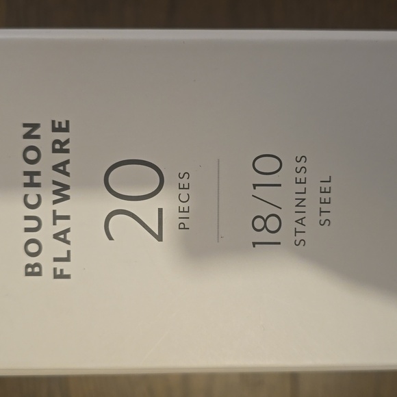 ❤️BUY 2 GET 1 FREE  Sur La Table Bouchon 20-Piece Flatware Set - Picture 10 of 12